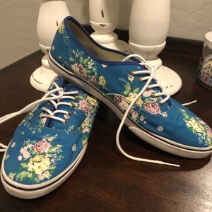 Floral vans